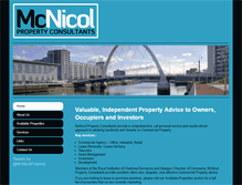 Tablet Screenshot of mcnicolproperty.co.uk
